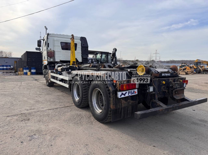 Купить Мультилифт FAW 3250 J6 (6*4) + Велмаш Т20 б/у (2023 г.в. 127 985 км.)(3110) Сбер комиссия. в компании Русбизнесавто - изображение 2